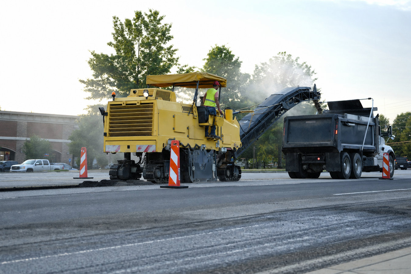 Asphalt milling in Daly City, CA