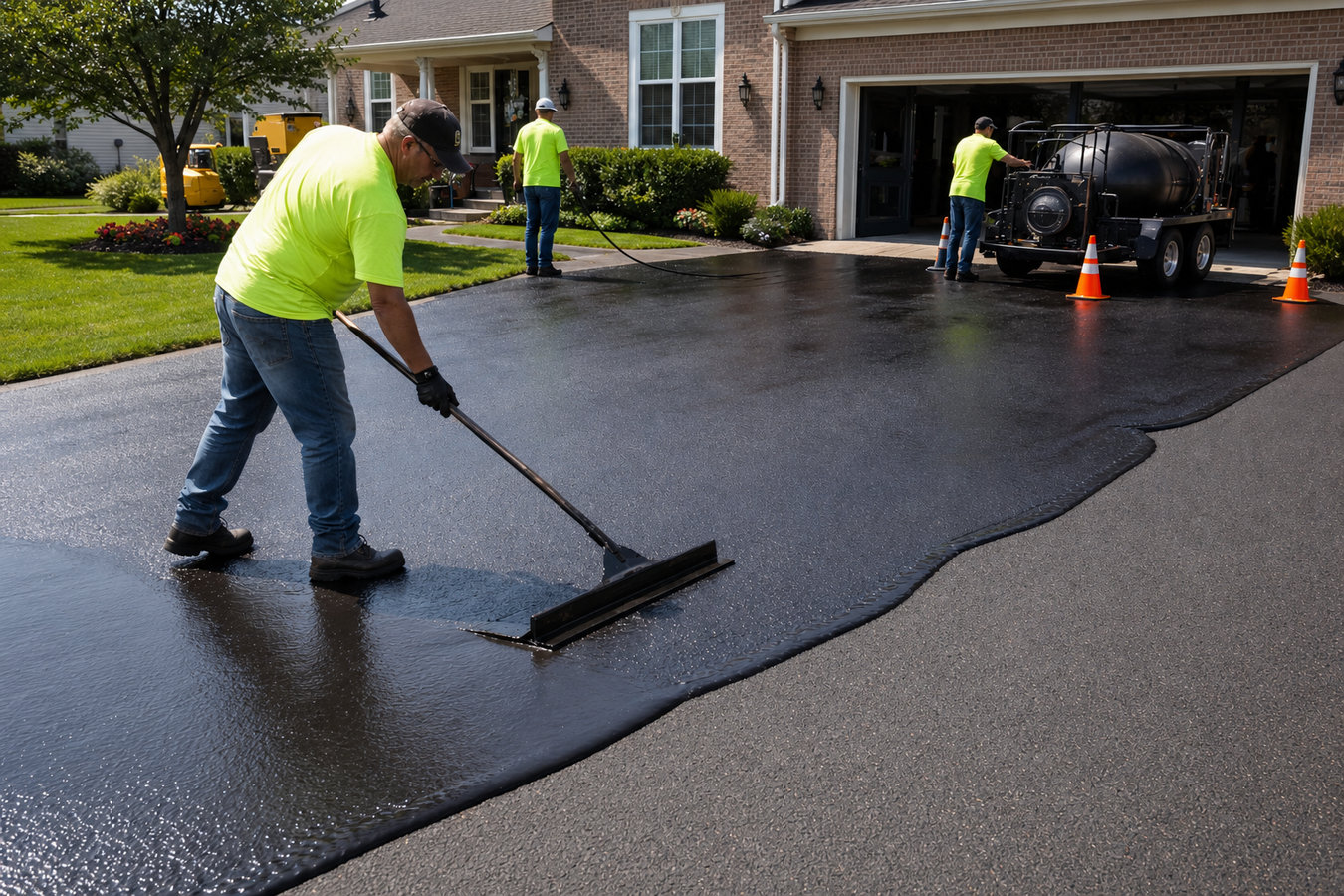 Asphalt sealcoating in Daly City, CA